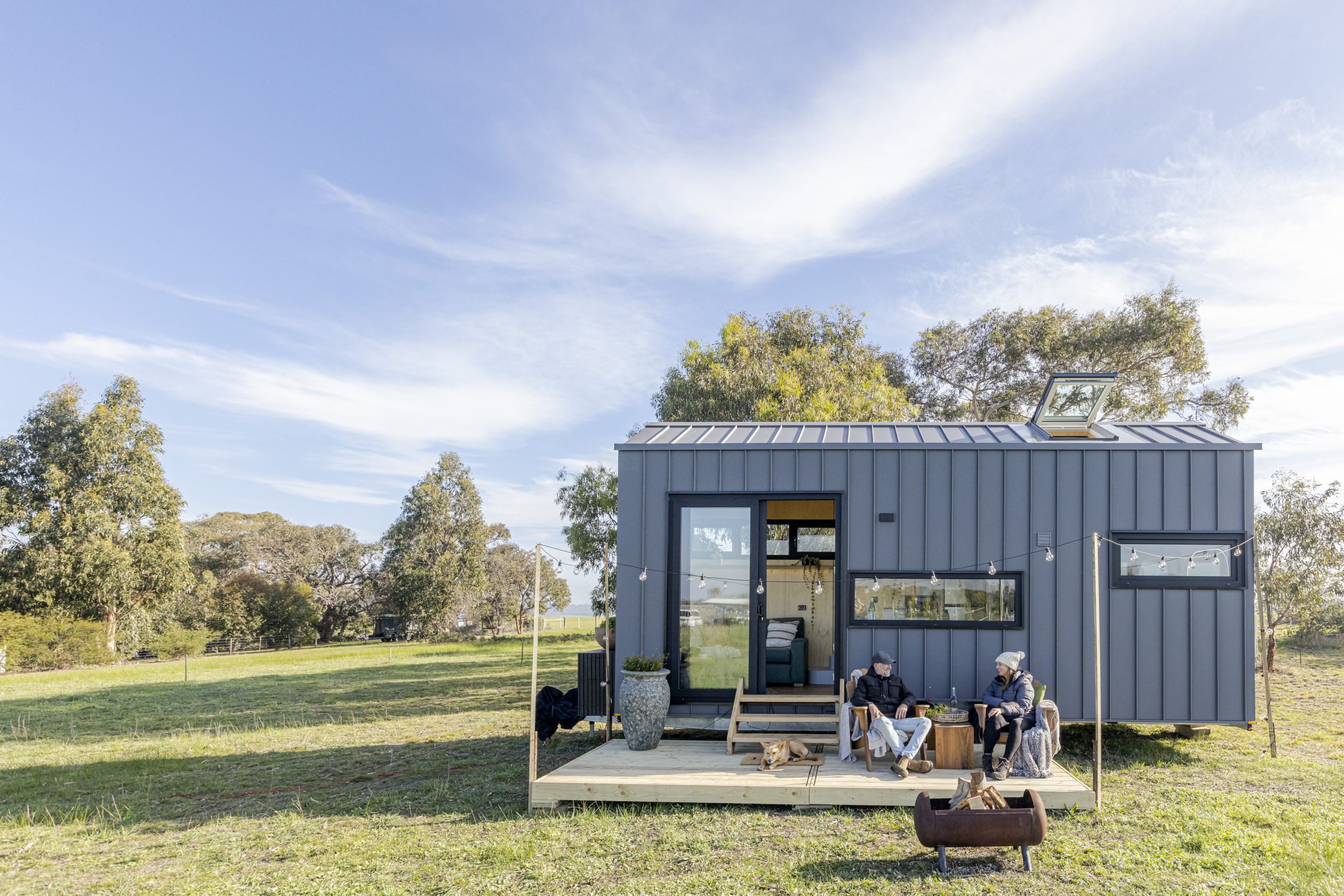 Manuka Tiny Home on Wheels exterior view – Surf Coast Victoria