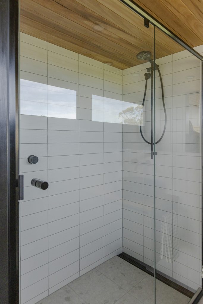Tiny Home on Wheels shower