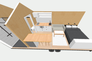 6m tiny home on wheels 