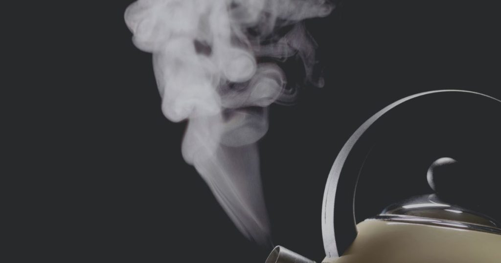 Steam showing condensation risk in compact homes